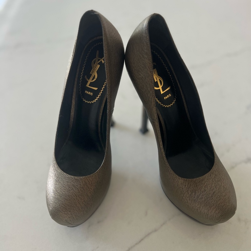 Yves Saint Laurent YSL Tribtoo Heels - Like New!